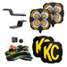 KC HiLiTES 97158 FLEX ERA 4 - 2-Light System - Ditch Light Kits - Spot Beam - for 21+ Ford Bronco - Truck Part Superstore