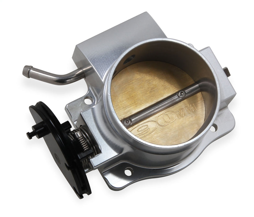 Holley 860007-1 Sniper EFI Throttle Body; 90mm; Silver; w/GM IAC Provision; Billet Aluminum; - Truck Part Superstore