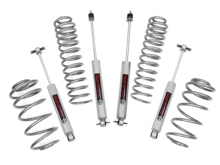 Rough Country 653.20 Suspension Lift Kit w/Shocks; 2.5 in. Lift; - Truck Part Superstore