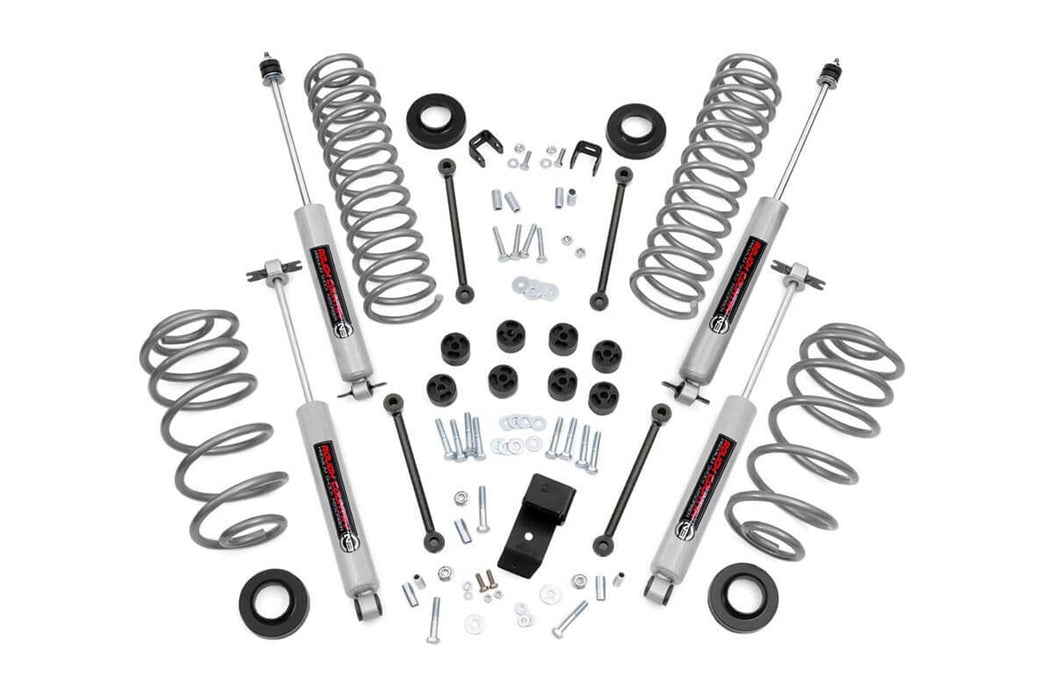 Rough Country 642.20 Suspension Lift Kit w/Shocks; 3.25 in. Lift; - Truck Part Superstore