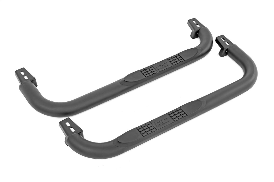 Rough Country 90799 Nerf Bar 3.0 Inch 97-06 Jeep Wrangler TJ/87-95 Wrangler YJ Rough Country - Truck Part Superstore