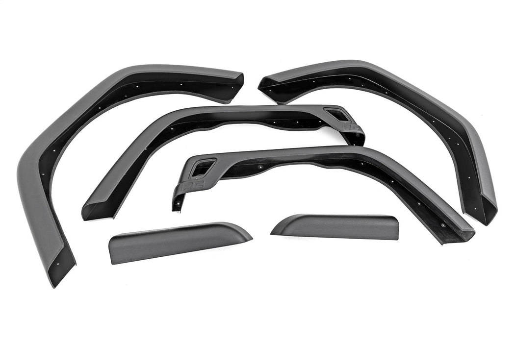 Rough Country 99033 Fender Flare Kit 5.5 Inch Wide 97-06 Jeep Wrangler TJ 4WD Rough Country - Truck Part Superstore