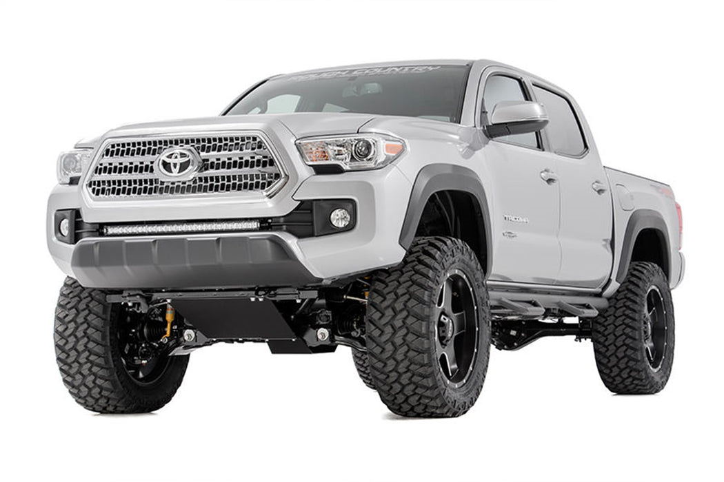 Rough Country 75770 4.0 Inch Toyota Suspension Lift Kit w/ V2 Shocks 16-20 Tacoma 4WD/2WD Rough Country - Truck Part Superstore