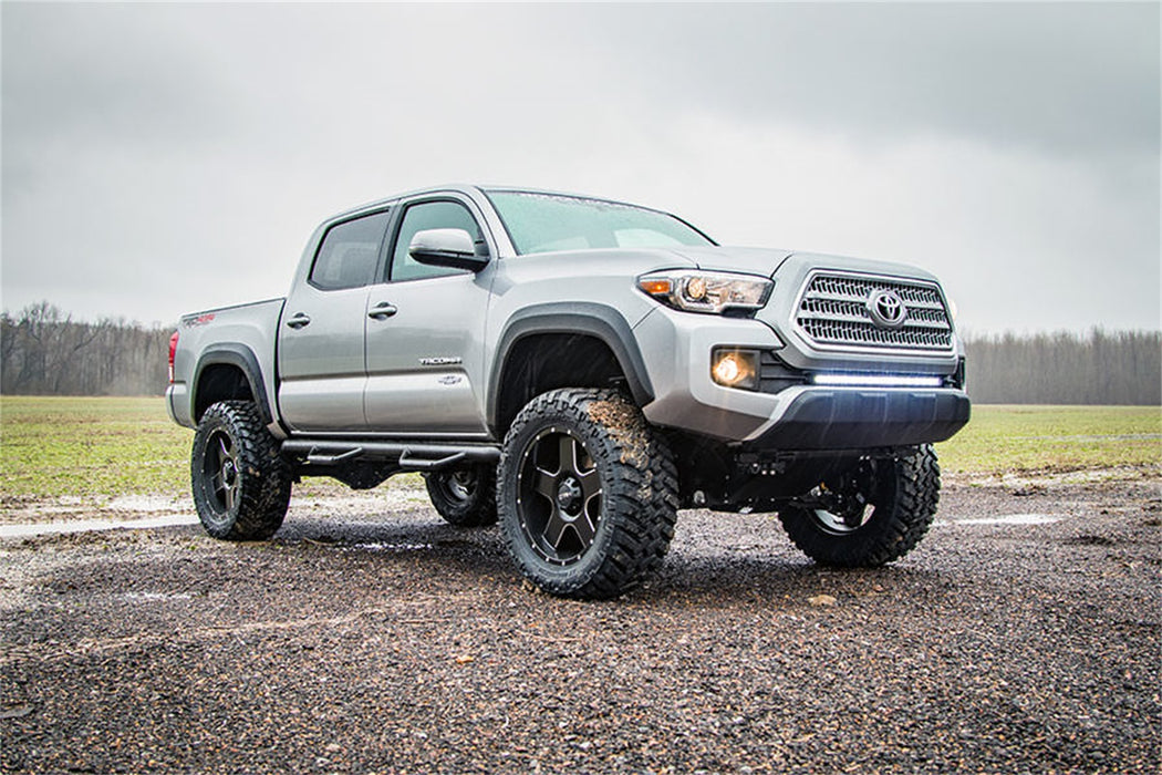 Rough Country 75770 4.0 Inch Toyota Suspension Lift Kit w/ V2 Shocks 16-20 Tacoma 4WD/2WD Rough Country - Truck Part Superstore