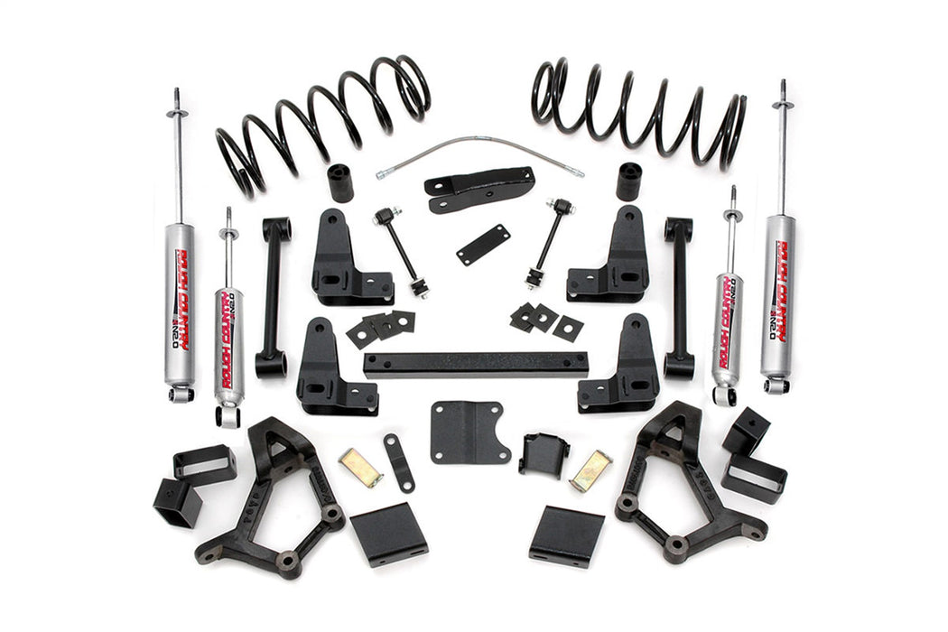 Rough Country 736.20 Suspension Lift Kit w/Shocks; 4-5 in. Lift; - Truck Part Superstore