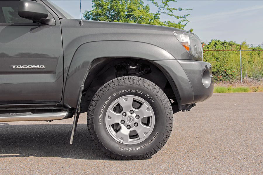 Rough Country 744RED 2 Inch Leveling Lift Kit 05-20 Tacoma Red Rough Country - Truck Part Superstore