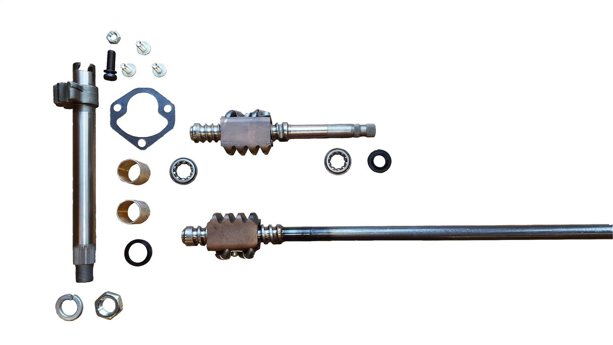 Borgeson 921013 Complete 55-57 Chevy Car Manual Steering Box Rebuild Kit; Long Input 16:1 Ratio - Truck Part Superstore