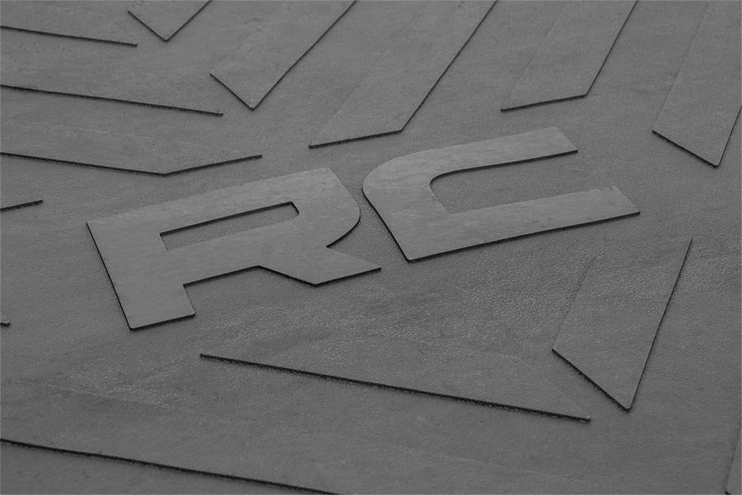 Rough Country RCM598 Dodge Bed Mat w/RC Logos 03-18 RAM PU 5 Foot5 Inch Bed Megacab Rough Country - Truck Part Superstore