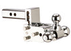 B&W Trailer Hitches TS10047C 6" Chrome T&S, Tri-Ball-Boxed - Truck Part Superstore
