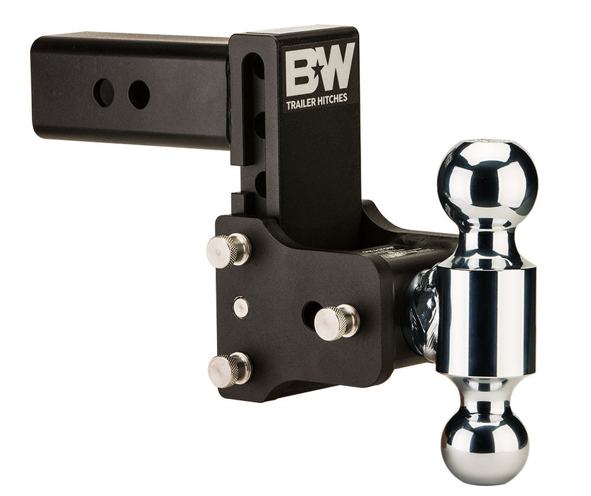 B&W Trailer Hitches TS20037B 2.5 Model 8 Blk T&S Dual Ball - Truck Part Superstore