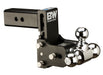 B&W Trailer Hitches TS20048B 2.5 Model 8 Blk T&S Tri Ball - Truck Part Superstore