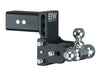 B&W Trailer Hitches TS30048B 3 Model 8 Blk T&S Tri Ball - Truck Part Superstore