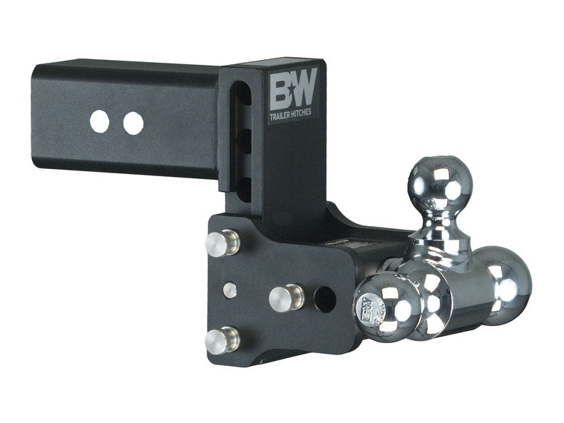 B&W Trailer Hitches TS30048B 3 Model 8 Blk T&S Tri Ball - Truck Part Superstore