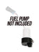 Holley 16-136 HydraMat Fuel Pump Adapter; 450 LPH To -6 Orb Port; - Truck Part Superstore