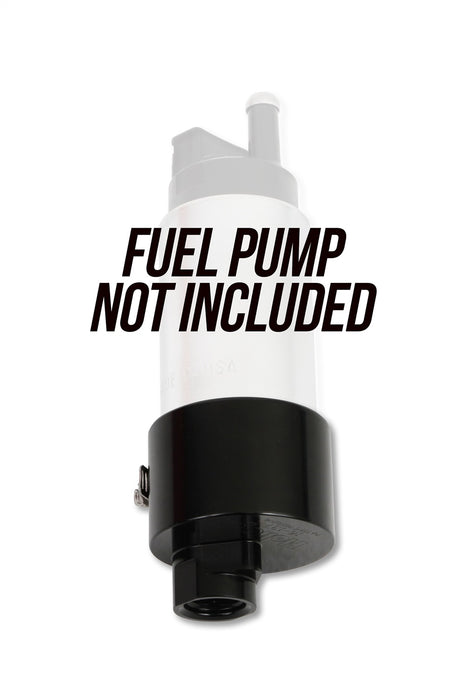 Holley 16-137 HydraMat Fuel Pump Adapter; 255 LPH To -6 Orb Port; - Truck Part Superstore