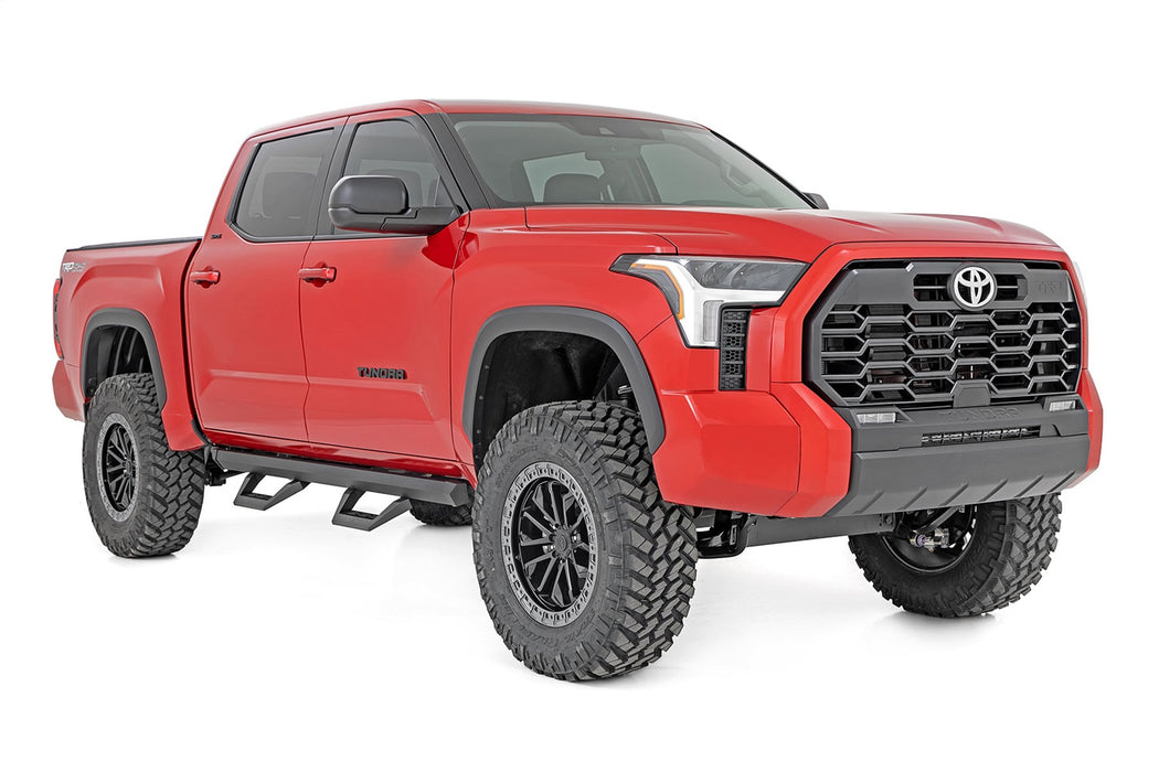 Rough Country 71070 SRX2 Side Steps; Adjustable; Aluminum; Modular; - Truck Part Superstore