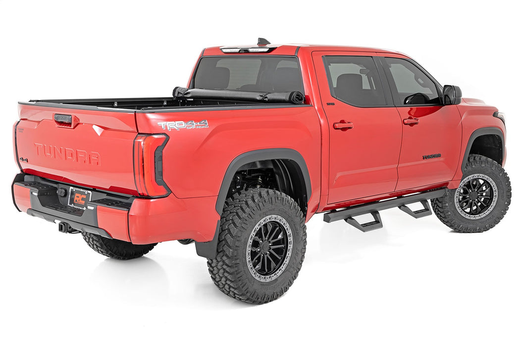 Rough Country 71070 SRX2 Side Steps; Adjustable; Aluminum; Modular; - Truck Part Superstore