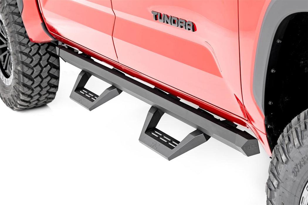 Rough Country 71070 SRX2 Side Steps; Adjustable; Aluminum; Modular; - Truck Part Superstore