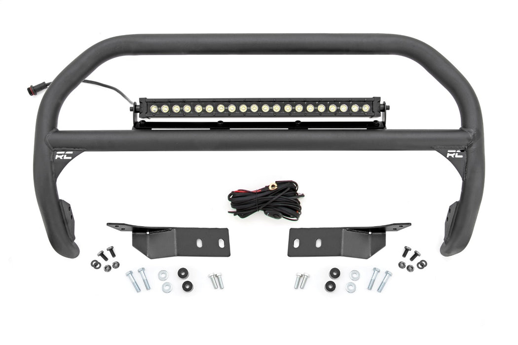 Rough Country 75002 Nudge Bar 20 Inch Black Series Single Row LED 07-21 Toyota Tundra Rough Country - Truck Part Superstore