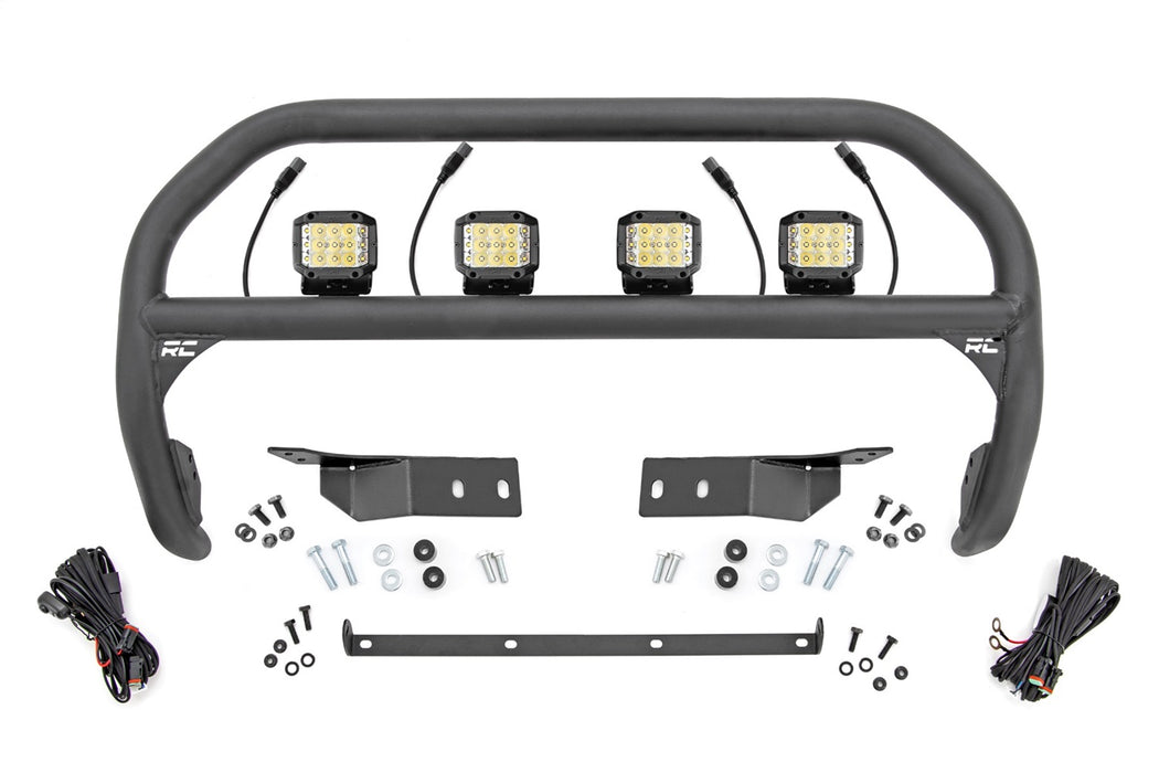 Rough Country 75006 Nudge Bar 3 Inch Wide Angle Led (x4) 07-21 Toyota Tundra Rough Country - Truck Part Superstore