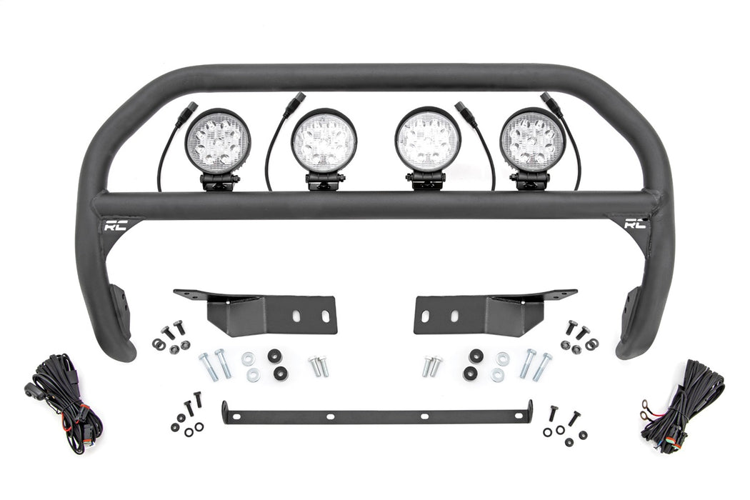 Rough Country 75005 Nudge Bar 4 Inch Round Led (x4) 07-21 Toyota Tundra 2WD/4WD Rough Country - Truck Part Superstore