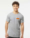 NOS/Nitrous Oxide System 10293-MDHOL T-Shirt; NOS Moonshot Tee; Heather Gray; Medium; - Truck Part Superstore