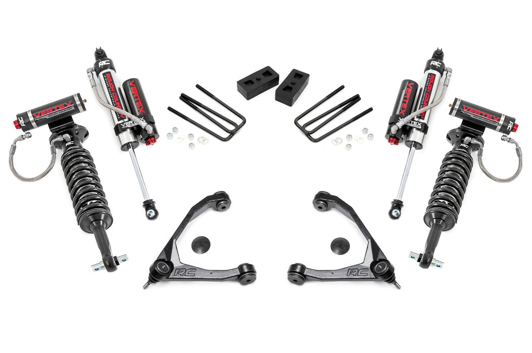 Rough Country 19850 3.5 Inch GM Suspension Lift Kit w/ Vertex  07-18 GM 1500 PU 2WD Rough Country - Truck Part Superstore