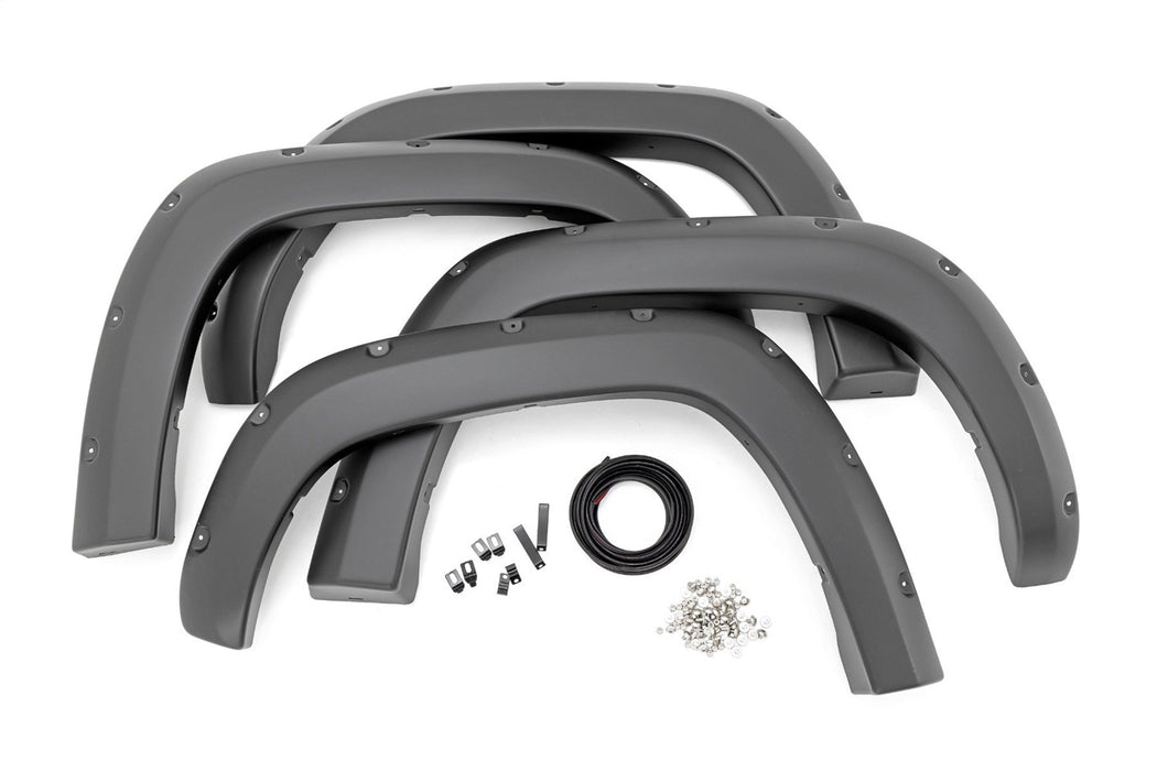 Rough Country F-T11621 Pocket Fender Flares; - Truck Part Superstore