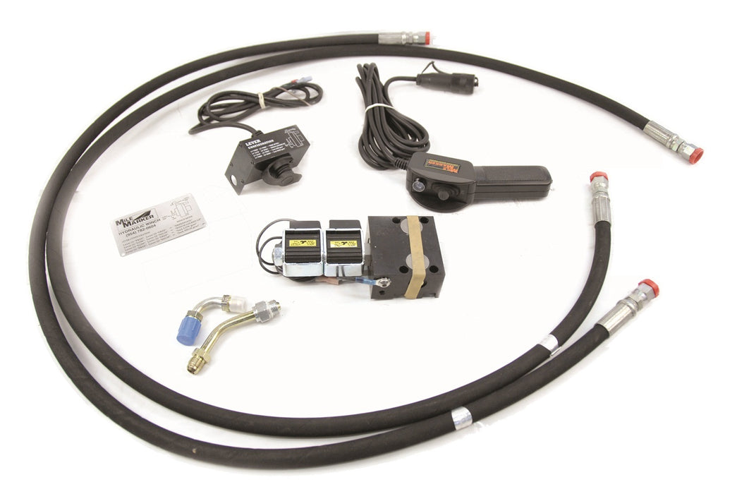 Mile Marker 34-5010-34 Winch Valve Kit 12 Foot Lead Remote Control 99-04 Ford F250/F350/F450/F550/Excursion All Hoses/Fittings 70-Series/H-Series Mile Marker - Truck Part Superstore