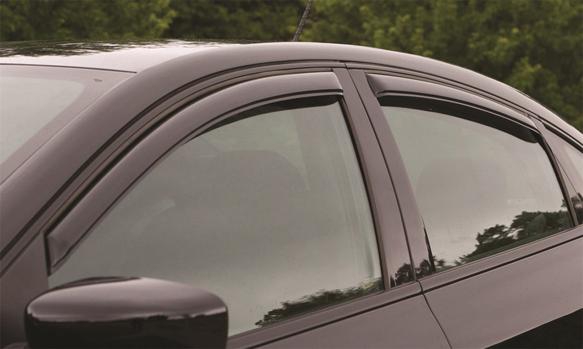 Auto Ventshade (AVS) 194535 Ventvisor® In-Channel Deflector 4 pc.; Smoke; - Truck Part Superstore