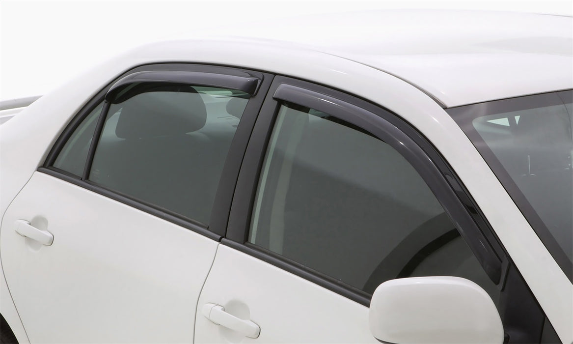 Auto Ventshade (AVS) 194375 Ventvisor® In-Channel Deflector 4 pc.; Smoke; - Truck Part Superstore