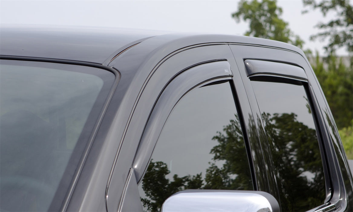 Auto Ventshade (AVS) 194761 Ventvisor® In-Channel Deflector 4 pc.; Smoke; - Truck Part Superstore