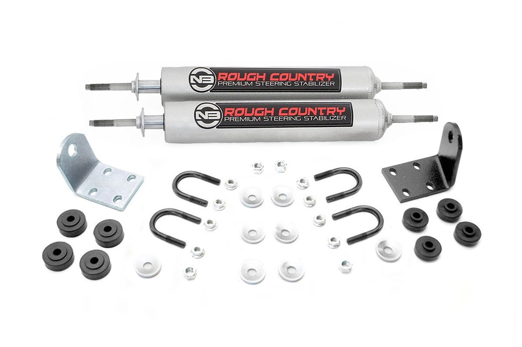 Rough Country 8733630 Ford Dual Steering Stabilizer 77-79 Bronco/F-100/F-150 Rough Country - Truck Part Superstore