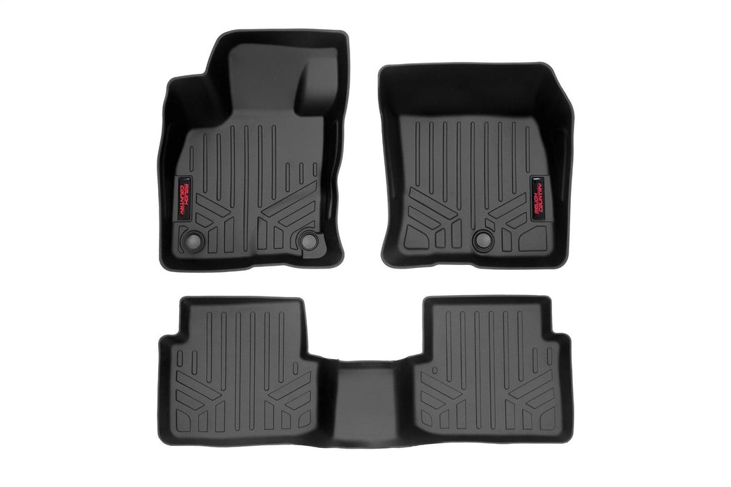 Rough Country M-51323 Floor Mats Front and Rear 21-22 Ford Bronco Sport 4WD Rough Country - Truck Part Superstore