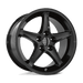 Performance Replicas 102B-796524 PR102 17X9 5X4.5 G-BLK 24MM - Truck Part Superstore