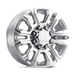 Performance Replicas 207P-288115 PR207 20X8.5 8X6.5 POLISH 15MM - Truck Part Superstore
