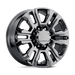 Performance Replicas 207BC-288115 PR207 20X8.5 8X6.5 BLK-CHR 15MM - Truck Part Superstore