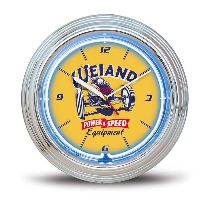 Weiand 10005WND Weiand Neon Wall Clock - Truck Part Superstore