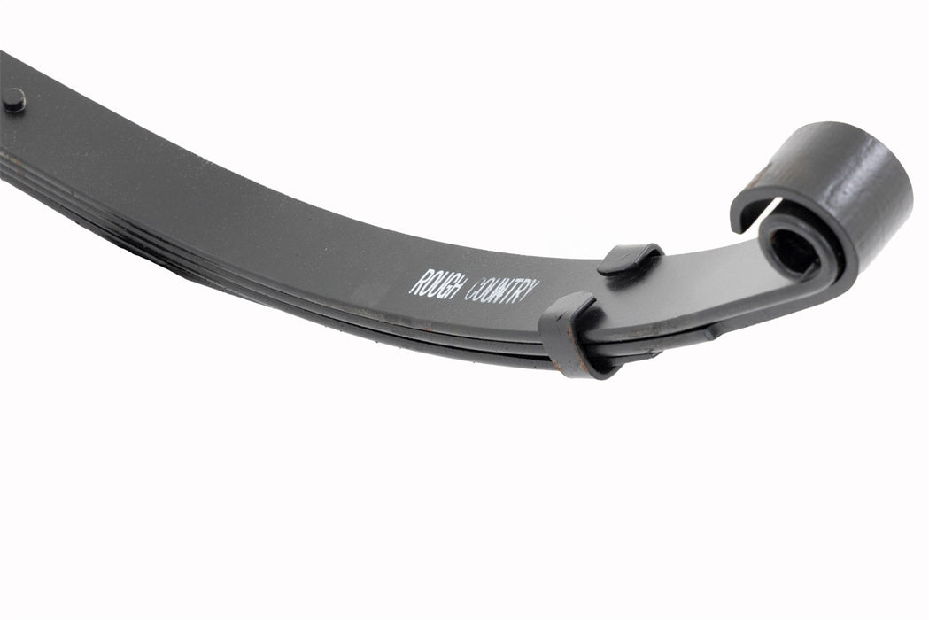 Rough Country 8020Kit Rear Leaf Springs 4 Inch Lift Pair 82-86 Jeep CJ 7 4WD Rough Country - Truck Part Superstore