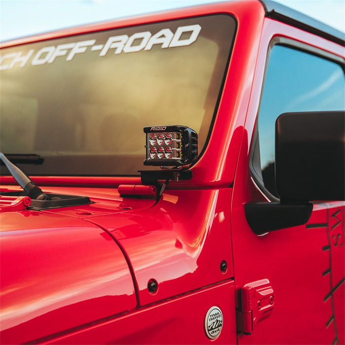 Rigid Industries 41659 2018 Wrangler JL A-Pillar Mount RIGID Industries - Truck Part Superstore
