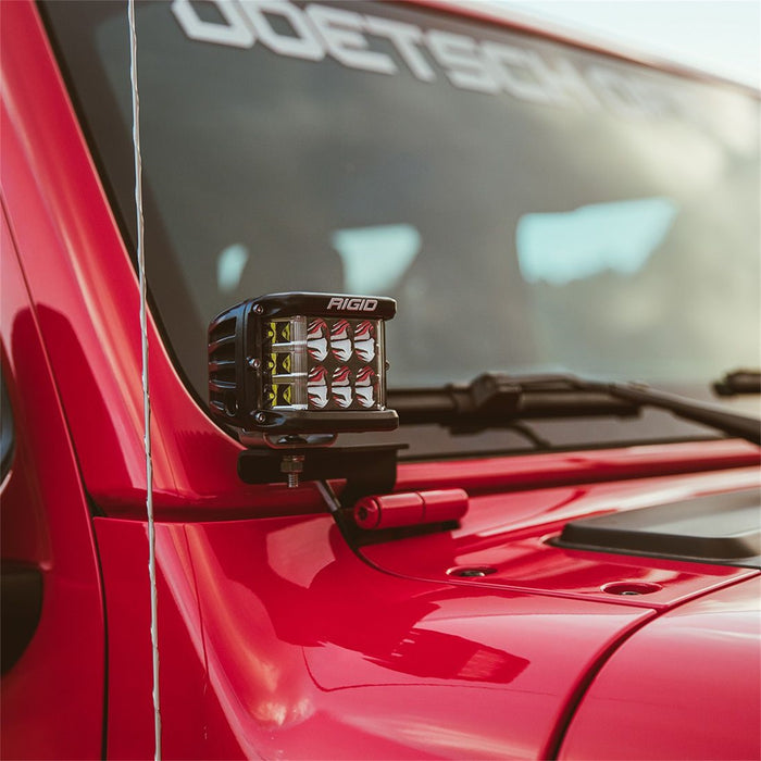 Rigid Industries 41659 2018 Wrangler JL A-Pillar Mount RIGID Industries - Truck Part Superstore