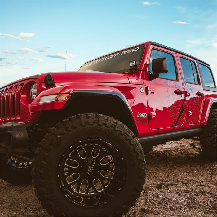 Rigid Industries 41659 2018 Wrangler JL A-Pillar Mount RIGID Industries - Truck Part Superstore