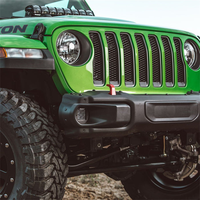 Rigid Industries 41660 18-Pres Jeep Wrangler JL Fog Mount Fits 2 D-Series Pro RIGID Industries - Truck Part Superstore