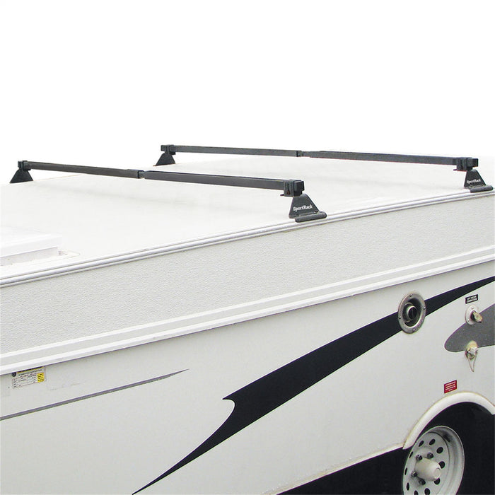 SportRack SR1020 SportRack® Camp Trailer Rack System; Includes Load Bars/Hooks/Feet/Locks; - Truck Part Superstore