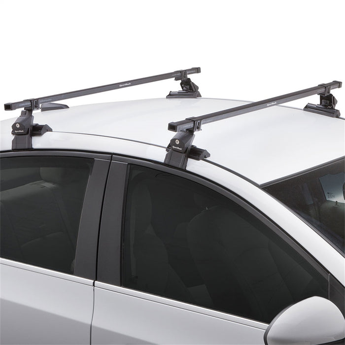SportRack SR1010 SportRack® Complete Roof Rack System; Includes Load Bars/Hooks/Feet/Locks; Pair; - Truck Part Superstore