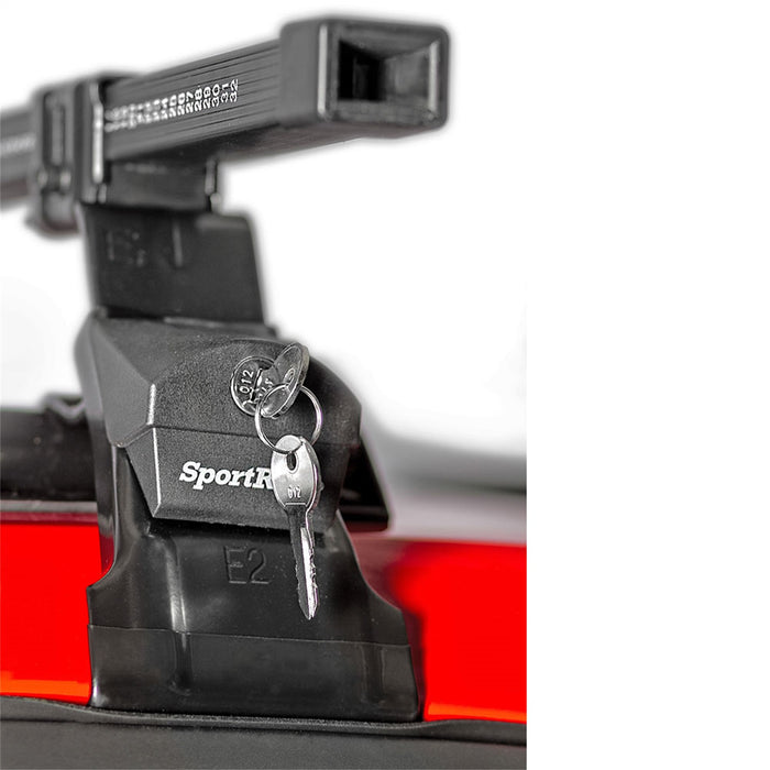 SportRack SR1008 SportRack® Complete Roof Rack System; Includes Load Bars/Hooks/Feet/Locks; Pair; - Truck Part Superstore