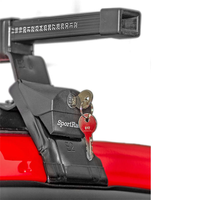 SportRack SR1010 SportRack® Complete Roof Rack System; Includes Load Bars/Hooks/Feet/Locks; Pair; - Truck Part Superstore