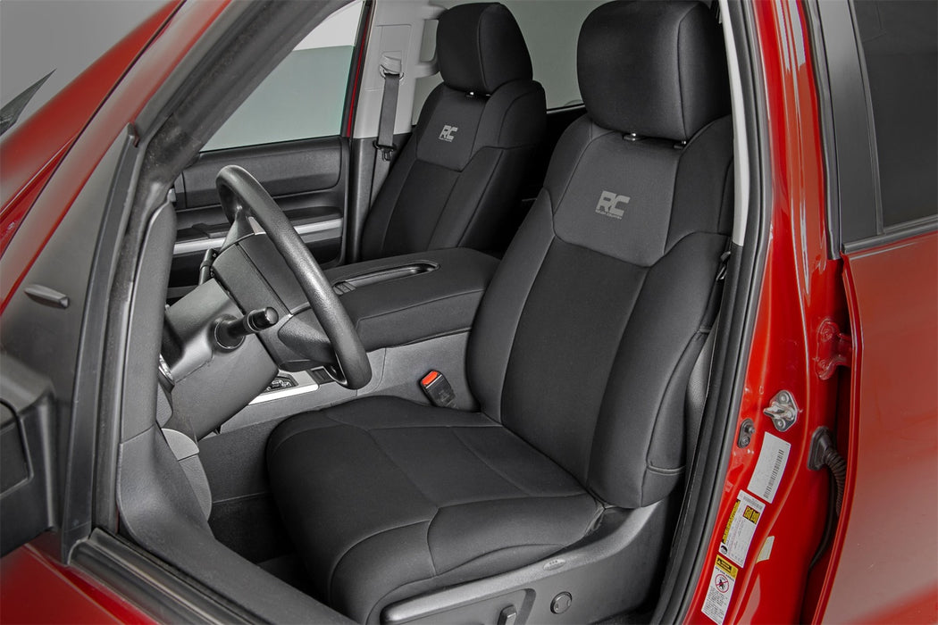 Rough Country 91026A Toyota Neoprene Front Seat Covers 14-20 Tundra Rough Country - Truck Part Superstore