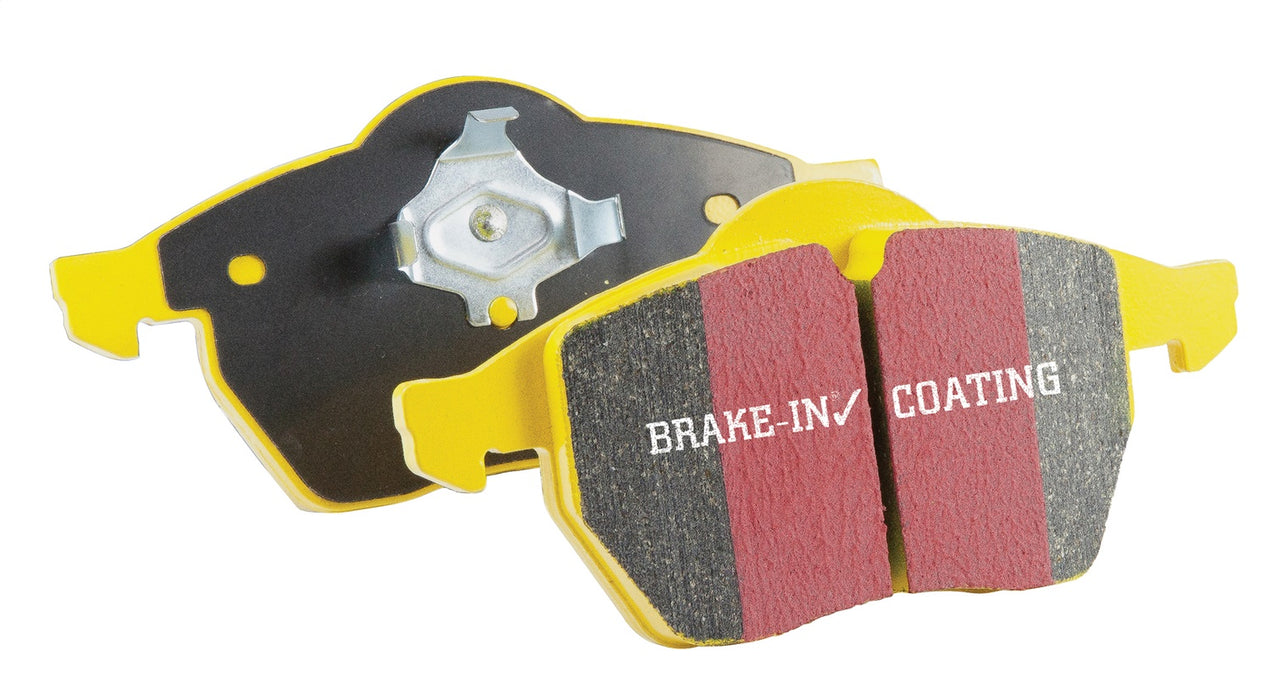 EBC Brakes DP41193R Yellowstuff Street And Track Brake Pads; FMSI Pad No. D537; - Truck Part Superstore