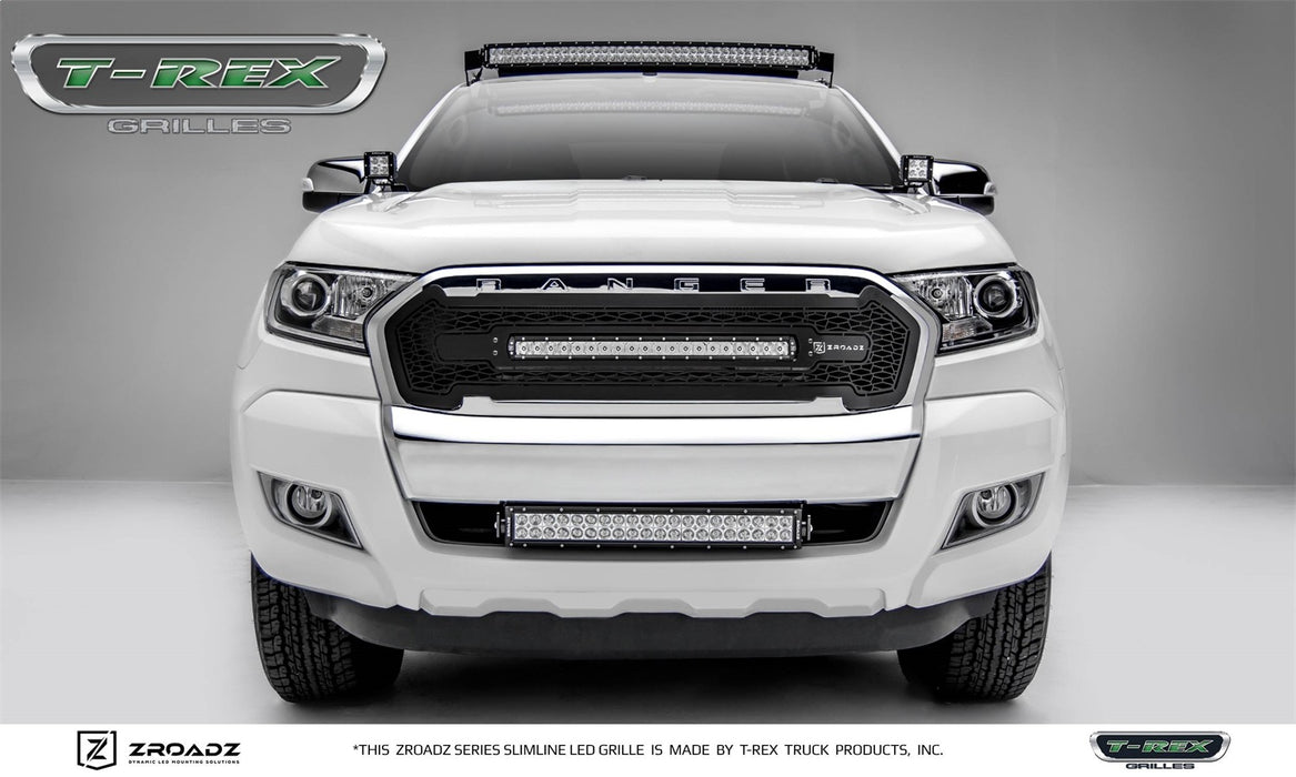 T-Rex Grilles Z315761 ZROADZ Series LED Light Grille; [Available While Supplies Last]; - Truck Part Superstore